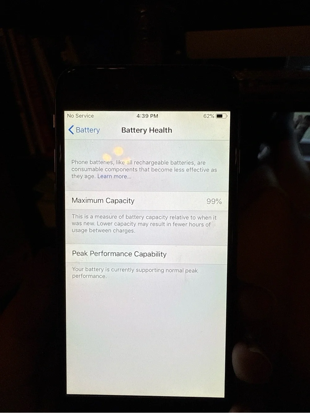 Apple iPhone 6 32GB Black - Works Great - 99% Battery Health